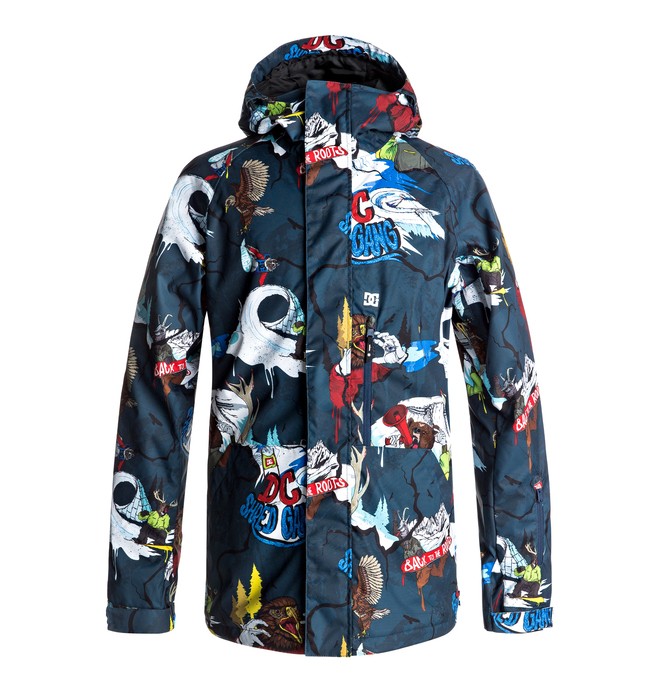 dcshoes, Ripley - Snow Jacket, SHRED GANG (bsn8) 0 Ripley - Snow Jacket Blue EDYTJ03049 DC Shoes