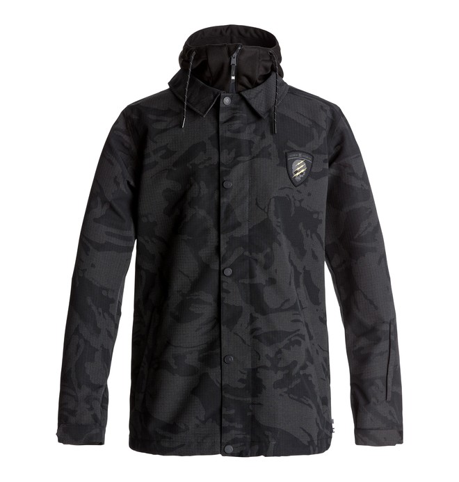 dcshoes, Men's Cash Only SE Snow Jacket, BRITISH REFLECTIVE CAMO (kvje) 0 Men's Cash Only SE Snow Jacket Black EDYTJ03054 DC Shoes