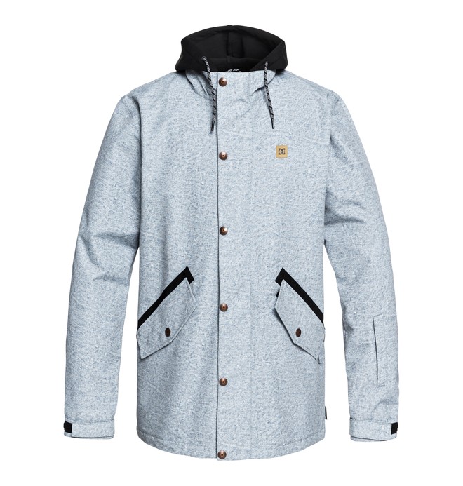 dcshoes, Men's Union Snow Jacket, LIGHT BLUE ACID WASH DENIM B (bfw6) 0 Men's Union Snow Jacket EDYTJ03064 DC Shoes