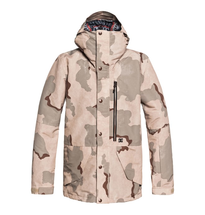 dcshoes, Outlier Snow Jacket, INCENSE DCU CAMO MEN (cjz6) 0 Outlier Snow Jacket Brown EDYTJ03067 DC Shoes