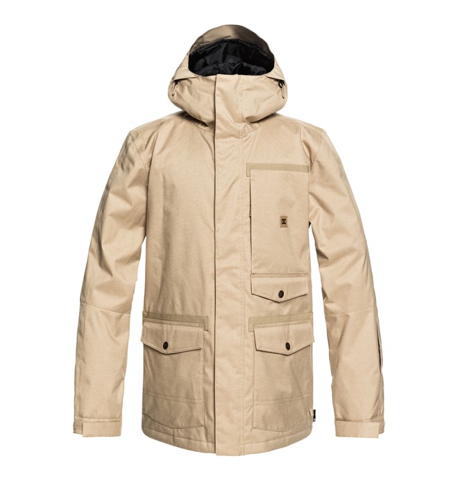dcshoes, Servo - Parka Snow Jacket for Men, INCENSE (cjz0) 0 Servo - Parka Snow Jacket for Men Brown EDYTJ03071 DC Shoes