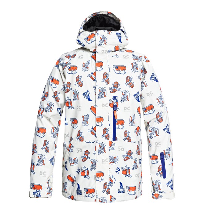 dcshoes, Сноубордическая куртка Ripley, SILVER BIRCH PBJ GRAPHIC (prm6) 0 Сноубордическая куртка Ripley Фиолетовый EDYTJ03072 DC Shoes