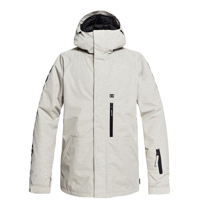 dcshoes, Сноубордическая куртка Ripley, SILVER BIRCH (wej0) 0 Сноубордическая куртка Ripley Белый EDYTJ03072 DC Shoes