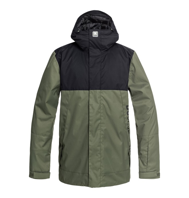 dcshoes, Defy Snow Jacket, BEETLE (gqm0) 0 Defy Snow Jacket Green EDYTJ03073 DC Shoes