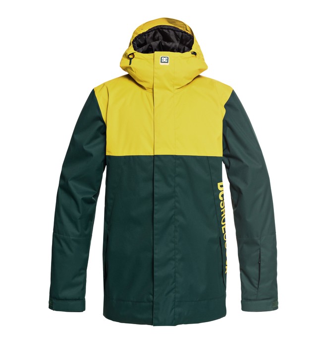 dcshoes, Defy - Giacca da snowboard da Uomo, PINE GROVE (gzf0) 0 Defy - Giacca da snowboard da Uomo Green EDYTJ03073 DC Shoes