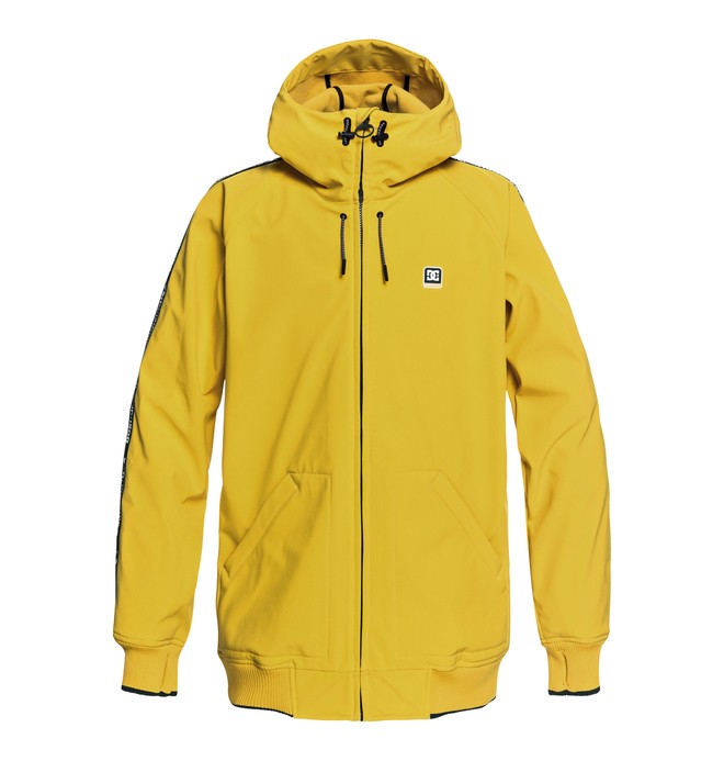 dcshoes, Spectrum - Softshell-Bomber-Schneejacke für Männer, GOLDEN ROD (ykk0) 0 Spectrum - Softshell-Bomber-Schneejacke für Männer Gelb EDYTJ03075 DC Shoes