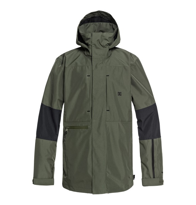 dcshoes, Command Snow Jacket, BEETLE (gqm0) 0 Command Snow Jacket Green EDYTJ03077 DC Shoes