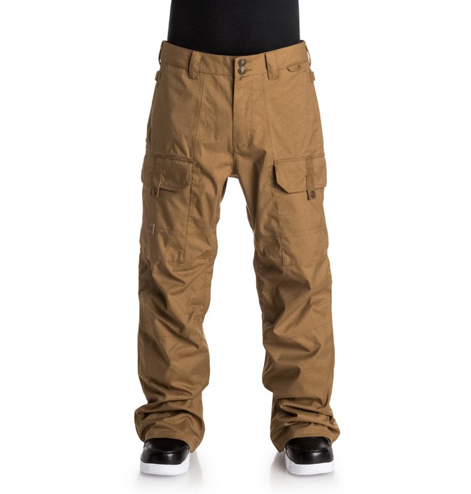 dcshoes, Hombres Pantalón para Nieve Code, DULL GOLD (cne0) 0 Hombres Pantalón para Nieve Code EDYTP03019 DC Shoes