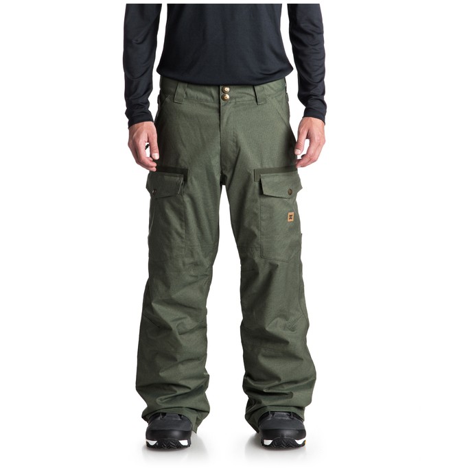 dcshoes, Code Snow Pants, BEETLE (gqm0) 0 Code Snow Pants Green EDYTP03035 DC Shoes