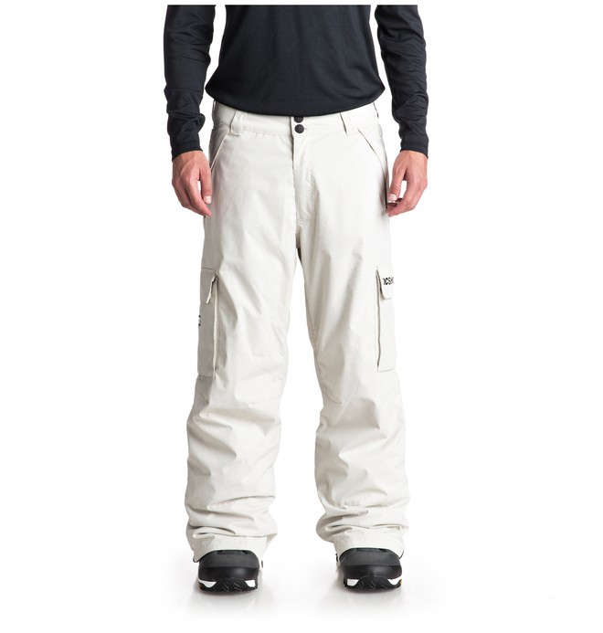 dcshoes, Banshee Snow Pants, SILVER BIRCH (wej0) 0 Banshee Snow Pants White EDYTP03036 DC Shoes