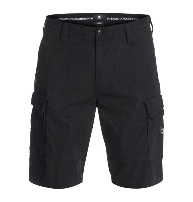 dcshoes, Men's Ripstop Cargo 22 Shorts, BLACK (kvj0) 0 Men's Ripstop Cargo 22 Shorts EDYWS03011 DC Shoes