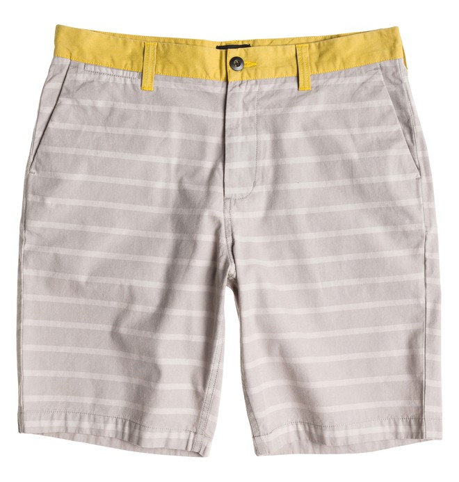 dcshoes, Yarn Dye Stripe Straight Shorts, MONUMENT (sle0) 0 Yarn Dye Stripe Straight Shorts EDYWS03018 DC Shoes