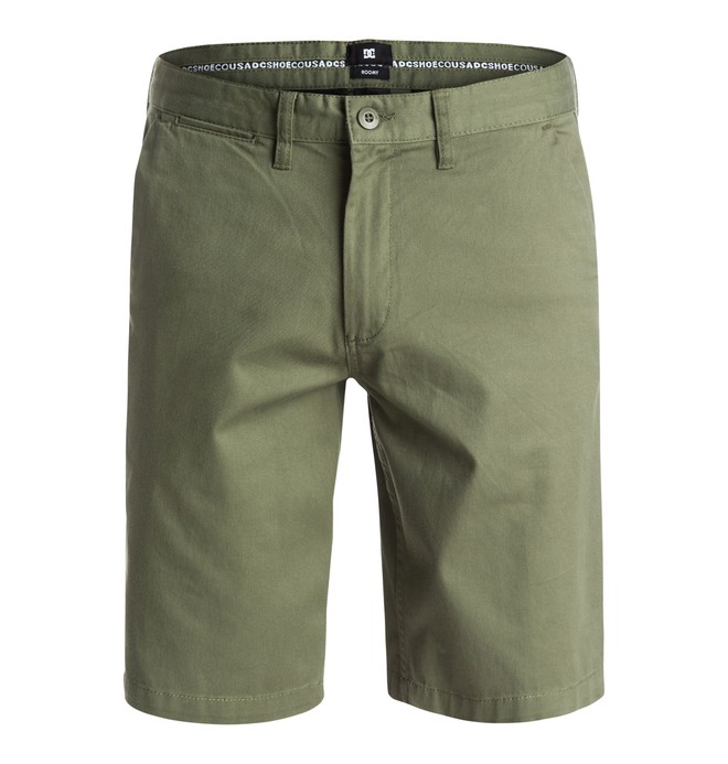 dcshoes, Worker Roomy - Shorts, VINTAGE GREEN (gzj0) 0 Worker Roomy - Shorts EDYWS03065 DC Shoes
