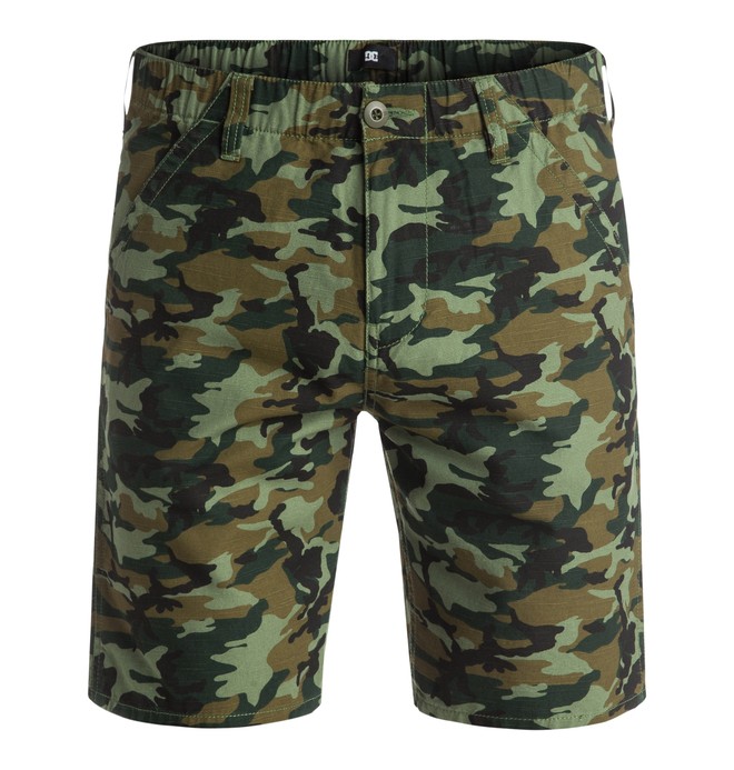 dcshoes, Men's Brokeville 18" Shorts, WOODLAND CAMO (ktb1) 0 Men's Brokeville 18" Shorts EDYWS03068 DC Shoes