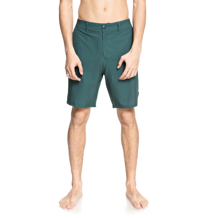 dcshoes, Base Camp 19" - Short Anfibio para Hombre, JUNE BUG (gsr0) 0 Base Camp 19" - Short Anfibio para Hombre Verde EDYWS03097 DC Shoes