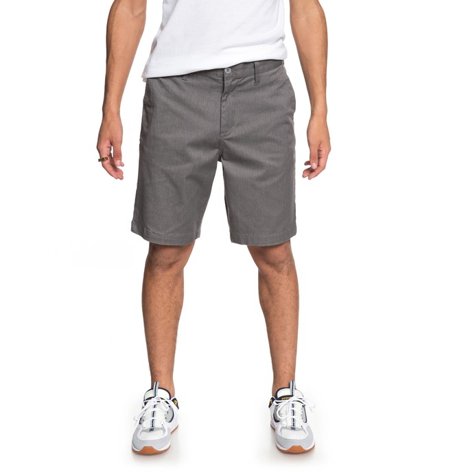 Worker Heather 19" - Chino Shorts for Men EDYWS03102 0 Worker Heather 19" Chino Shorts EDYWS03102 DC Shoes