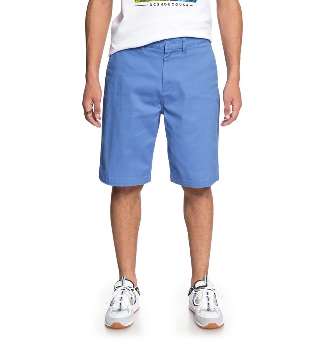 dcshoes, Worker 22" Chino Shorts, CAMPUNULA (blv0) 0 Worker 22" Chino Shorts EDYWS03103 DC Shoes