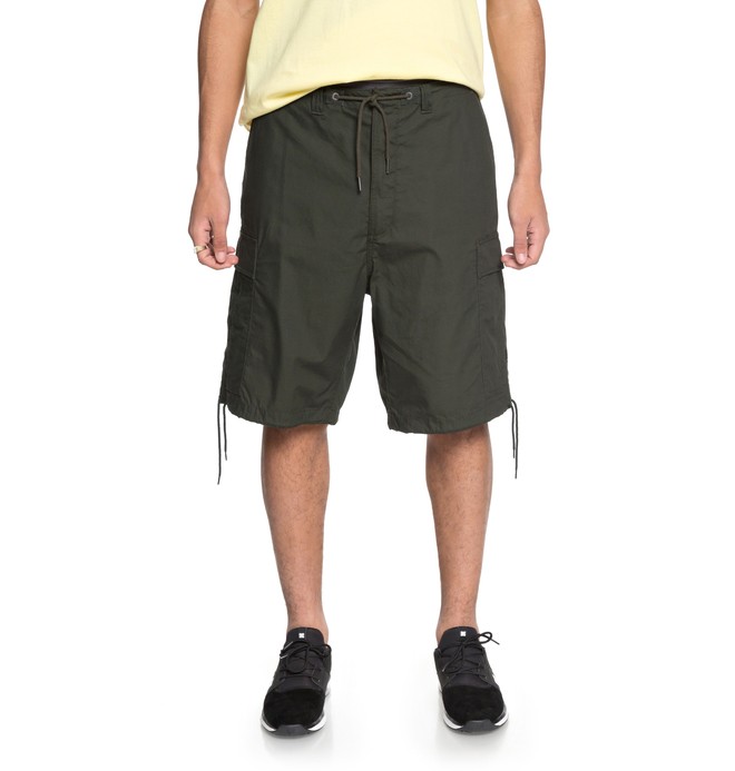 dcshoes, Men's Trueper 22" Baggy Cargo Shorts, DARK OLIVE (csn0) 0 Men's Trueper 22" Baggy Cargo Shorts EDYWS03105 DC Shoes