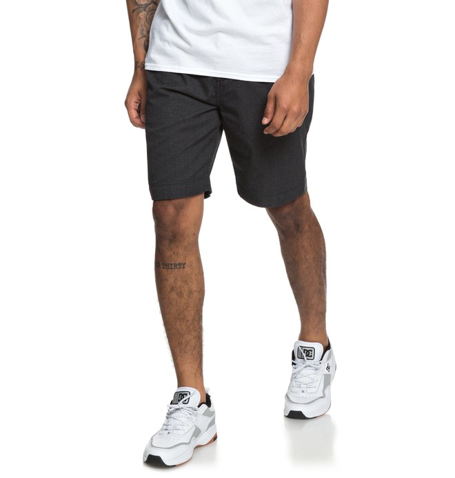 dcshoes, Ace High 20.5" Chino Shorts, BLACK (kvj0) 0 Ace High 20.5" Chino Shorts Black EDYWS03114 DC Shoes