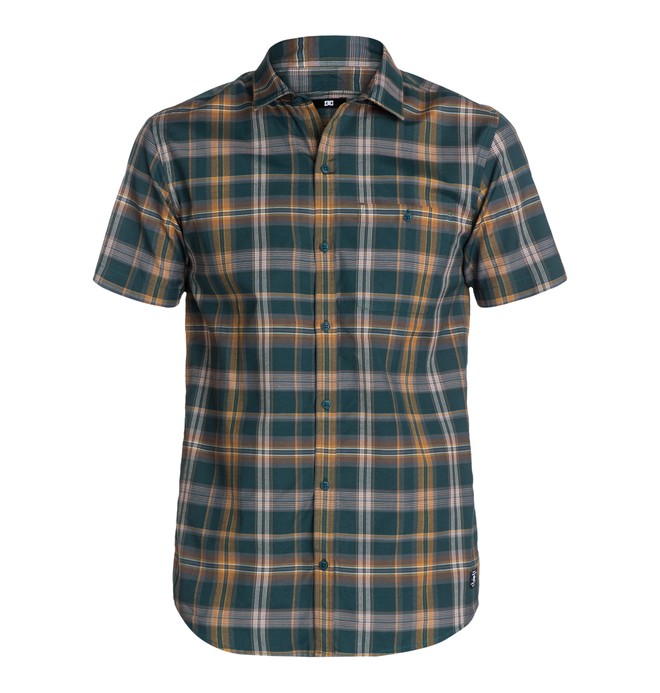 dcshoes, Federal SS Shirt, PREDATOR PLAID (gtp1) 0 Federal SS Shirt EDYWT03002 DC Shoes