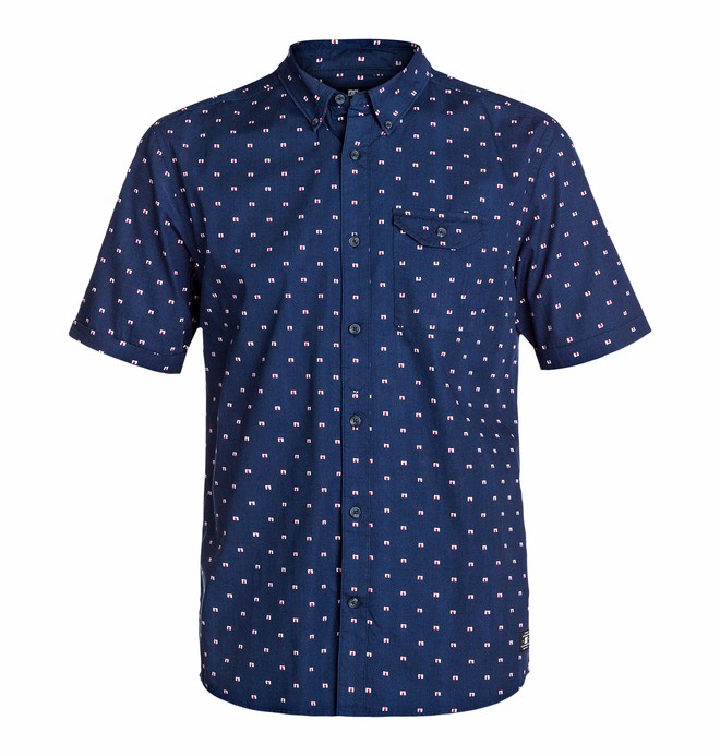 dcshoes, Inwood SS, INDIGO MICRO (btn1) 0 Inwood SS EDYWT03023 DC Shoes