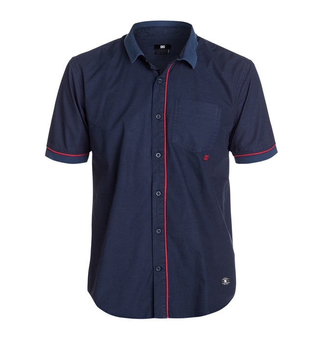 dcshoes, Sutton SS Shirt, INDIGO (btn0) 0 Sutton SS Shirt EDYWT03029 DC Shoes