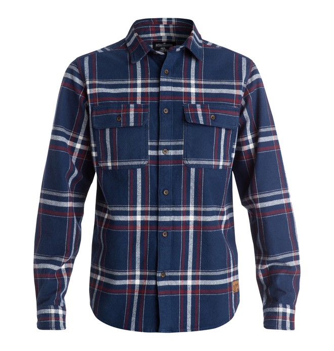 dcshoes, Camisa Wes Flannel - hombre, WES PLAID BLUE (bte1) 0 Camisa Wes Flannel - hombre EDYWT03053 DC Shoes