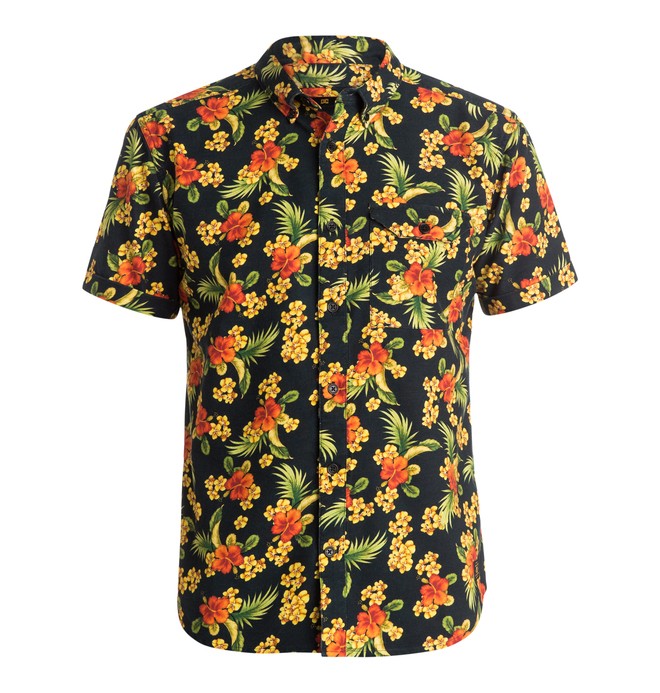 dcshoes, Men's Printmatic Short Sleeve Shirt, FLORALDUECE (kvj5) 0 Men's Printmatic Short Sleeve Shirt EDYWT03064 DC Shoes