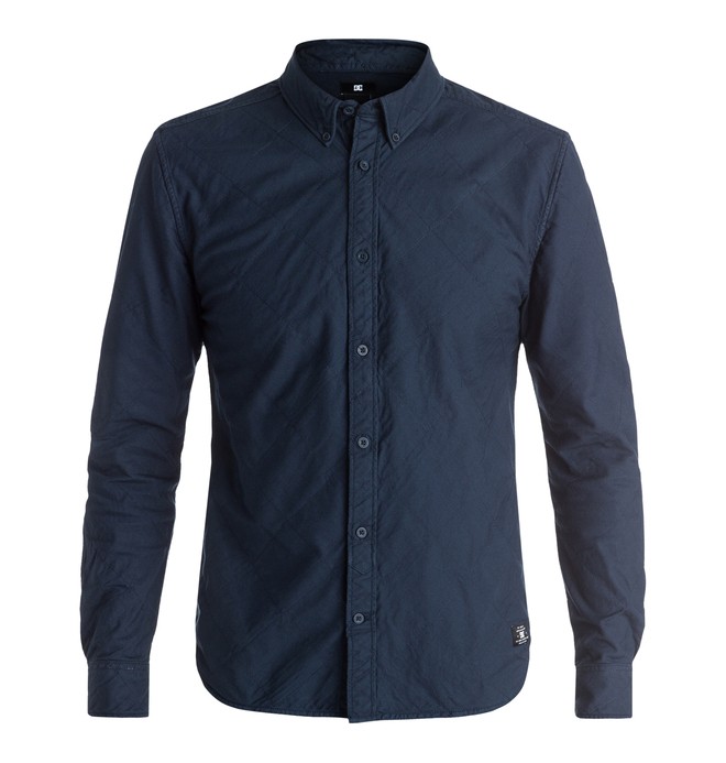 dcshoes, Men's Tarrytown Long Sleeve Shirt, BLUE IRIS (btl0) 0 Men's Tarrytown Long Sleeve Shirt EDYWT03108 DC Shoes