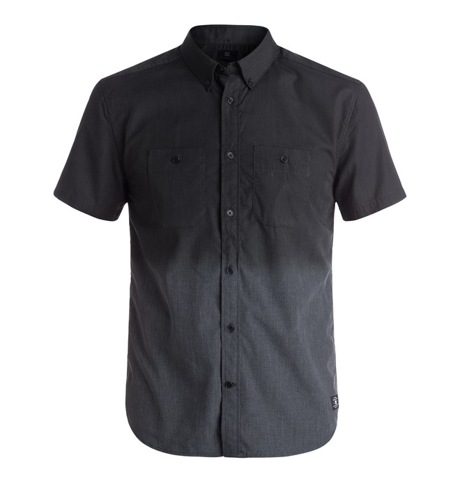 dcshoes, Men's Zilkers Short Sleeve Shirt, CHARCOAL HEATHER (kteh) 0 Men's Zilkers Short Sleeve Shirt EDYWT03127 DC Shoes