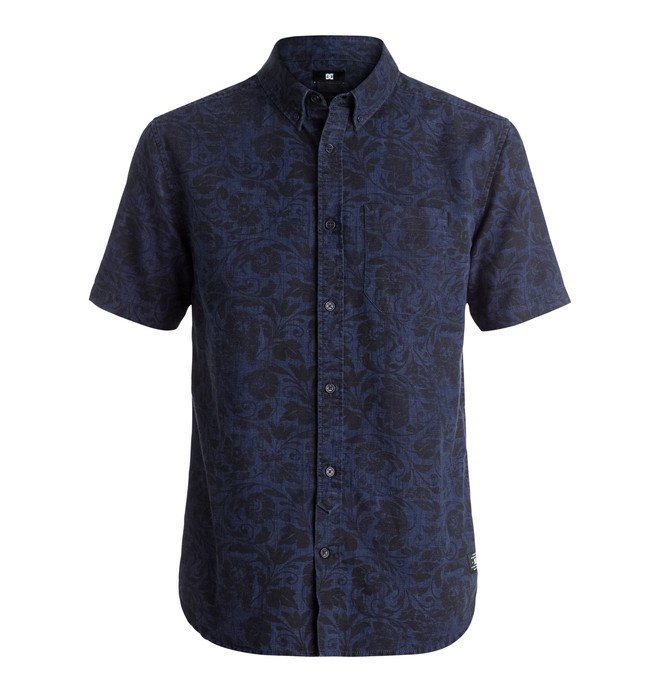 dcshoes, Men's Odanah Short Sleeve Shirt, BLUE REGAL RAGS (bra1) 0 Men's Odanah Short Sleeve Shirt EDYWT03139 DC Shoes
