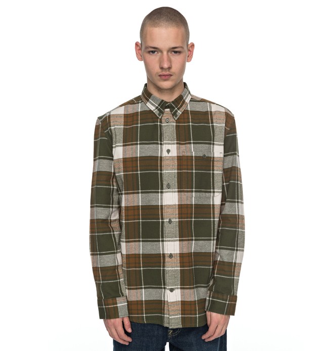 South Ferry - Long Sleeve Shirt EDYWT03160 0 Men's South Ferry Long Sleeve Shirt EDYWT03160 DC Shoes