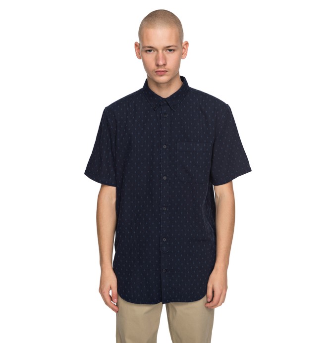 MOWBRAY EDYWT03176 0 Mowbray Short Sleeve Shirt EDYWT03176 DC Shoes