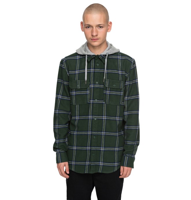 RUNNEL LS EDYWT03179 0 Hombres Camisa de Manga Larga Runnel EDYWT03179 DC Shoes