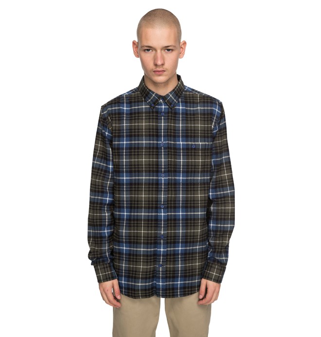 SOUTH FERRY LS EDYWT03180 0 Men's South Ferry Long Sleeve Shirt EDYWT03180 DC Shoes