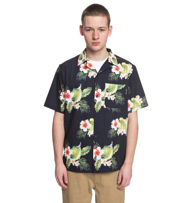 dcshoes, Men's Kelso Short Sleeve Shirt, DARK INDIGO (byj0) 0 Men's Kelso Short Sleeve Shirt Blue EDYWT03186 DC Shoes