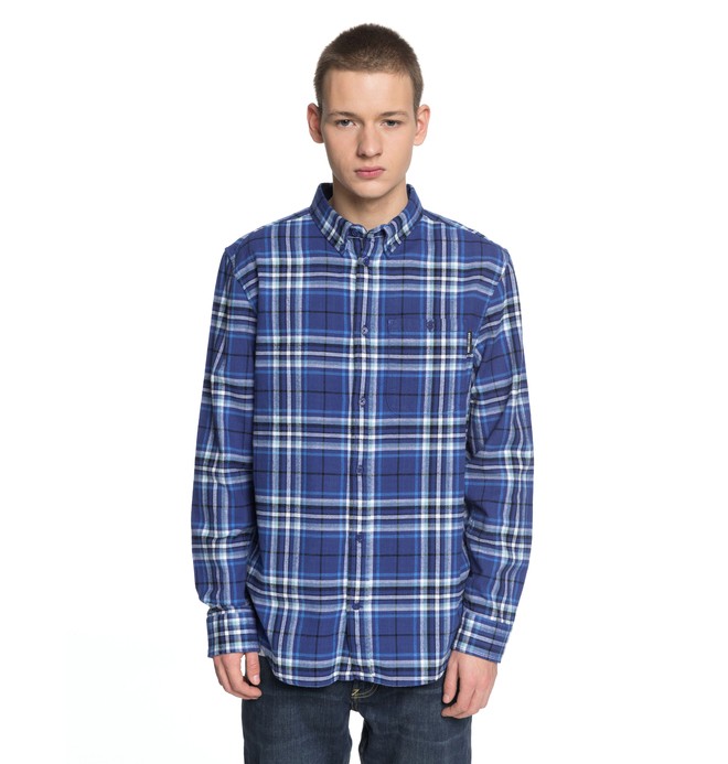 South Ferry - Long Sleeve Shirt EDYWT03187 0 Men's South Ferry Long Sleeve Shirt EDYWT03187 DC Shoes