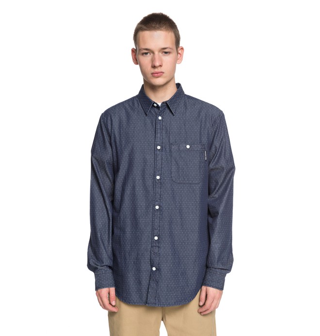 dcshoes, Swalendalen 2 - Camicia a maniche lunghe, INDIGO RINSE (btkw) 0 Swalendalen 2 - Camicia a maniche lunghe Blue EDYWT03190 DC Shoes