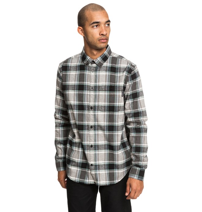 dcshoes, Northboat Long Sleeve Shirt, BLACK (kvj0) 0 Northboat Long Sleeve Shirt Black EDYWT03208 DC Shoes