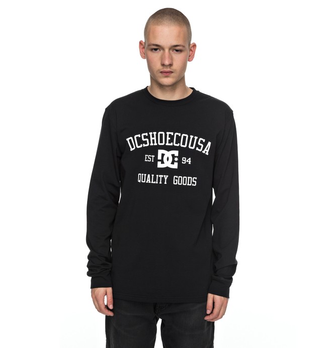 dcshoes, Headphase - Long Sleeve T-Shirt, BLACK (kvj0) 0 Headphase - Long Sleeve T-Shirt Black EDYZT03696 DC Shoes