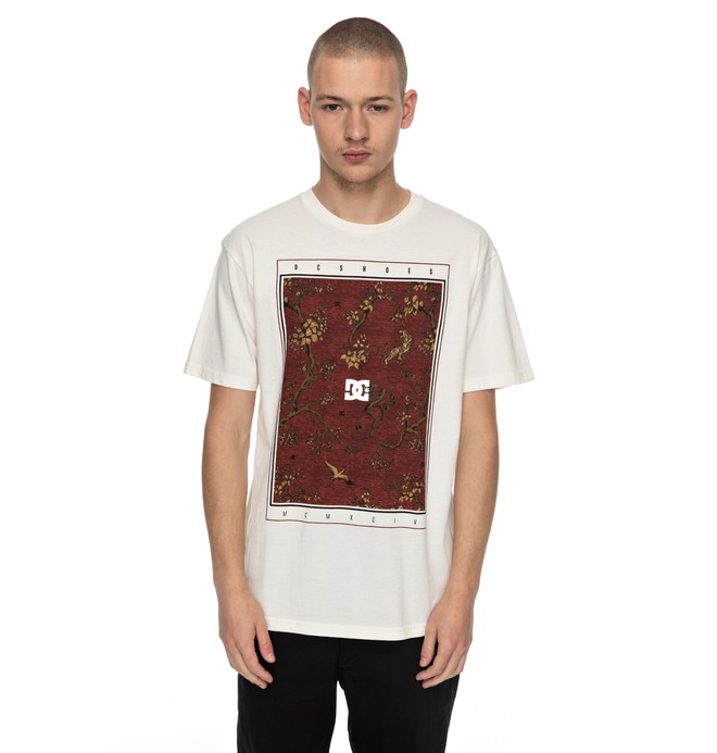 dcshoes, Autumn Charms - T-Shirt, ANTIQUE WHITE (wcl0) 0 Autumn Charms - T-Shirt White EDYZT03720 DC Shoes