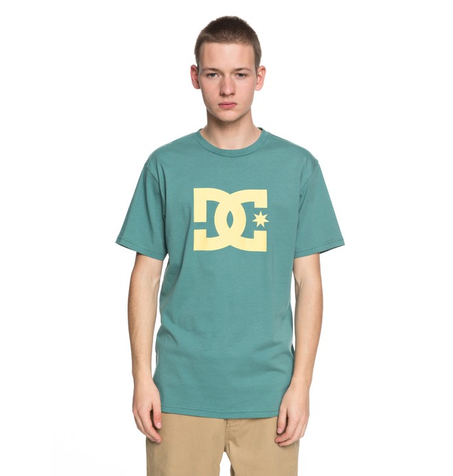 dcshoes, Star - T-Shirt, DEEP SEA/ SNAPDRAGON (xggy) 0 Star - T-Shirt Green EDYZT03721 DC Shoes