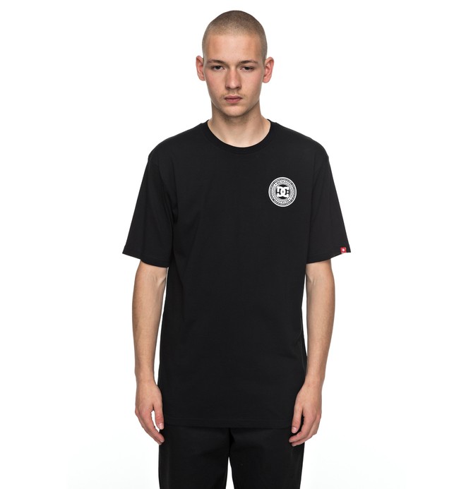 dcshoes, Skate Circle - T-Shirt, BLACK (kvj0) 0 Skate Circle - T-Shirt Schwarz EDYZT03732 DC Shoes