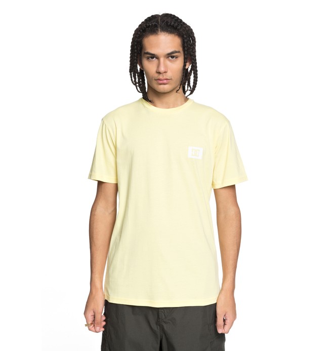 dcshoes, Stage Box - T-Shirt for Men, LEMON MERINGUE (yzl0) 0 Stage Box - T-Shirt for Men Yellow EDYZT03742 DC Shoes