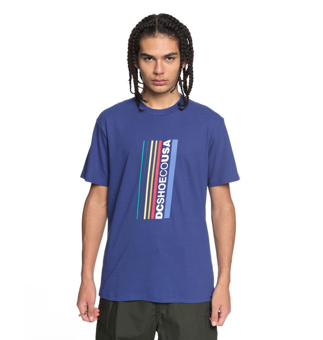 dcshoes, Laced Break - T-Shirt für Männer, SODALITE BLUE (byb0) 0 Laced Break - T-Shirt für Männer Blau EDYZT03761 DC Shoes
