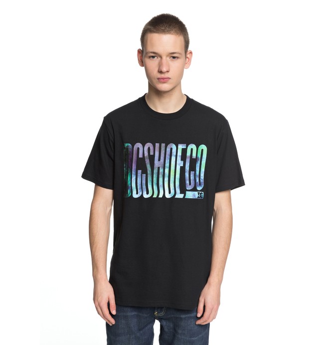 dcshoes, Men's Trippy Typed Tee, BLACK (kvj0) 0 Men's Trippy Typed Tee Black EDYZT03773 DC Shoes