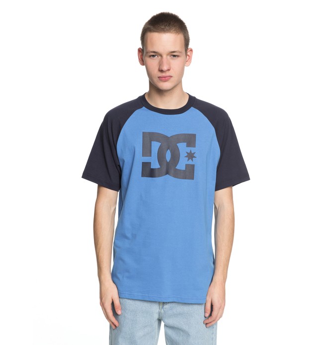 dcshoes, Star - T-Shirt, DARK INDIGO/ CAMPANULA (xbbb) 0 Star - T-Shirt Blue EDYZT03802 DC Shoes