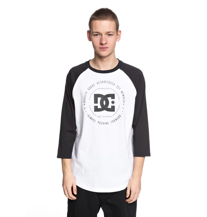 dcshoes, Rebuilt 2 3/4 - T-Shirt for Men, SNOW WHITE (wbb0) 0 Rebuilt 2 3/4 - T-Shirt for Men White EDYZT03803 DC Shoes