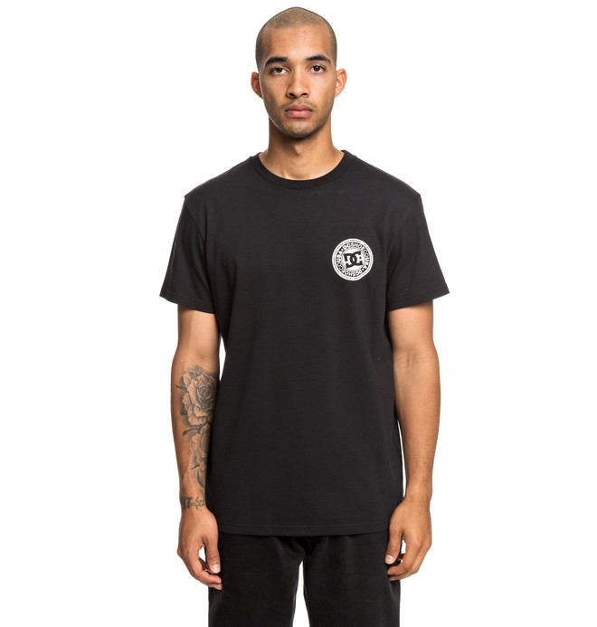 dcshoes, Circle Star - T-Shirt für Männer, BLACK (kvj0) 0 Circle Star - T-Shirt für Männer Schwarz EDYZT03903 DC Shoes