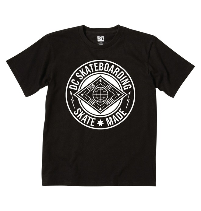 dcshoes, Kid's Flame Thrower Tee, BLACK (blk) 0 Kid's Flame Thrower Tee K1200072 DC Shoes